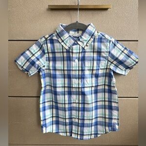 Janie and Jack Kids Plaid Button-Down Shirt